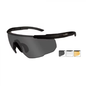 Lunettes balistiques Saber Advanced écrans fumé/incolore/orange