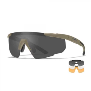 Lunettes balistiques Saber Advanced écrans fumé/incolore/orange