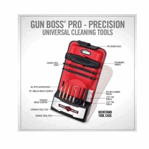 KIT DE NETTOYAGE OUTILS DE PRECISION - GUN BOSS PRO