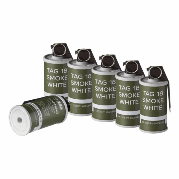 PACK 6 GRENADES TAG 18 FUMI