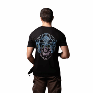 T-Shirt Opérateur – Neon Skull