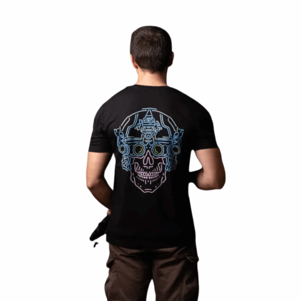 T-Shirt Opérateur - Neon Skull