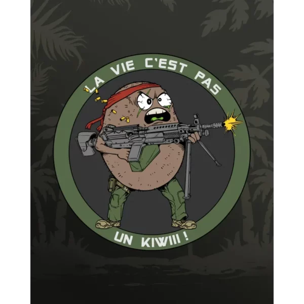 CHEF PEPER / PATCH "La vie c'est pas un kiwiii !