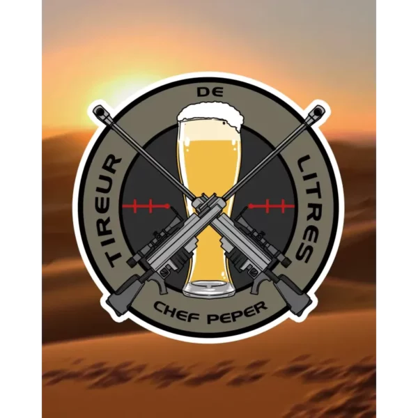 CHEF PEPER / PATCH Tireur de litres