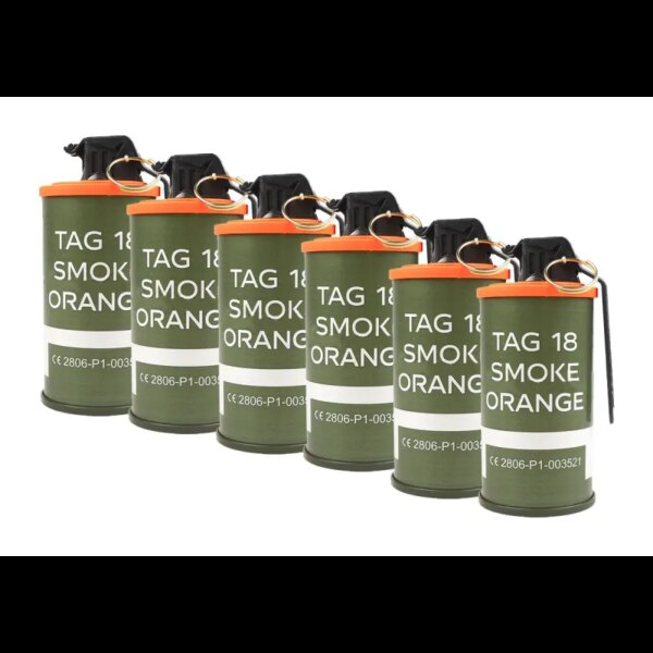 PACK 6 GRENADES TAG 18 FUMI – Image 2